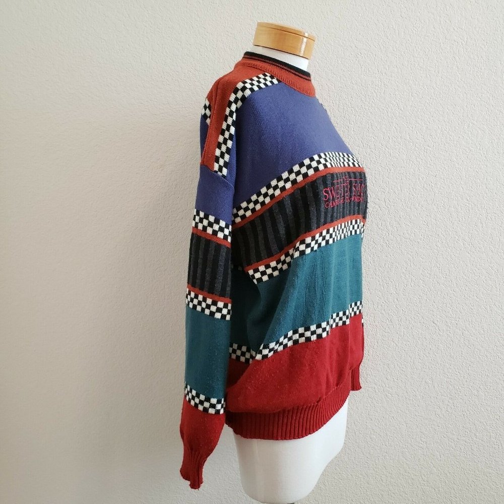 Multicolor Men's Sweater - Picture 3 of 12